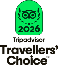 Tripadvisor TC Badge + Travelers’ Choice Center Aligned Black - LL